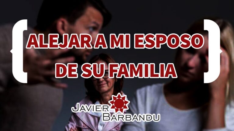 alejar a la familia de mi esposo