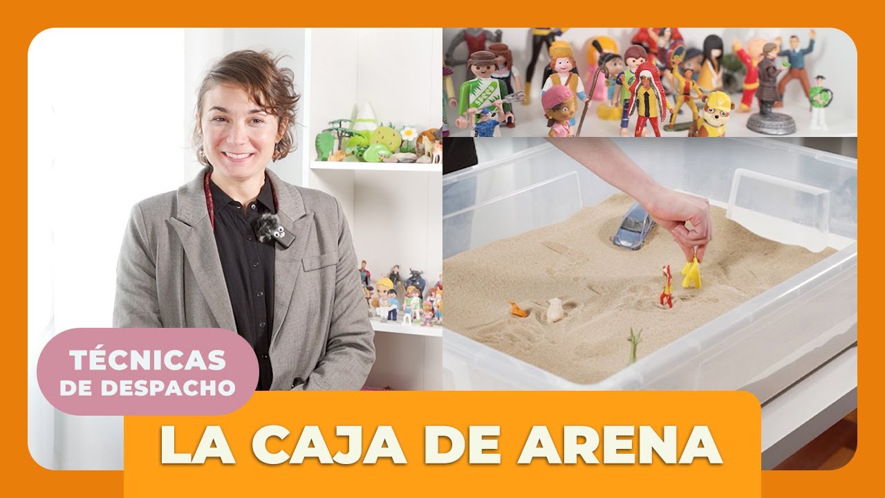 caja de arena para niños terapia