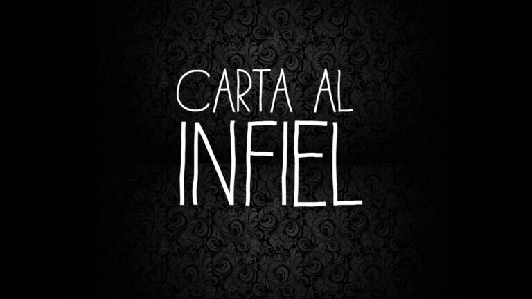 carta para dejar a un hombre infiel