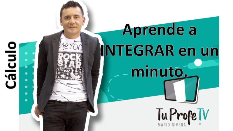 como aprender a integrar en un dia