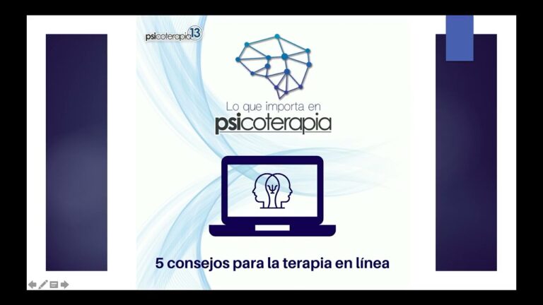 como dar terapia en linea