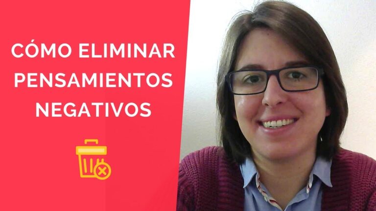 como eliminar la ansiedad y pensamientos negativos