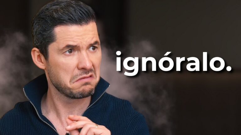 como ignorar a un hombre para que le duela