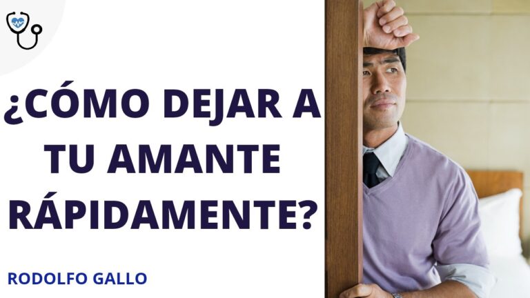como puedo dejar a mi amante