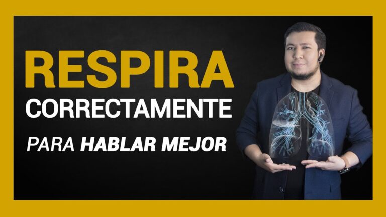 como respirar al hablar en publico