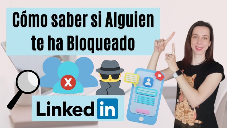 como saber si estoy bloqueado en linkedin