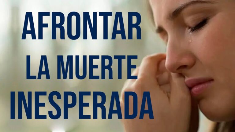 como superar la muerte repentina de mi esposo
