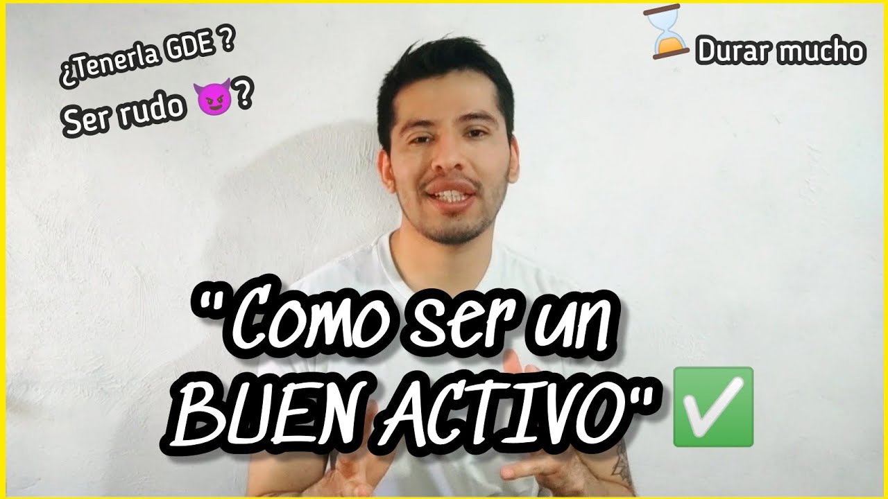 consejos para la primera vez de un pasivo