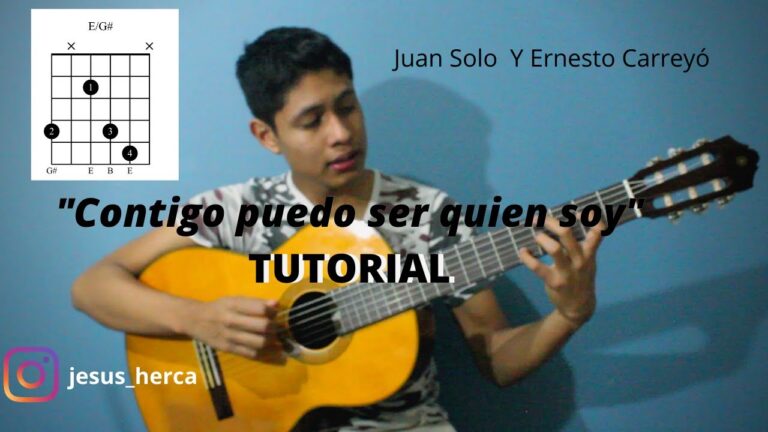 contigo puedo ser quien soy acordes