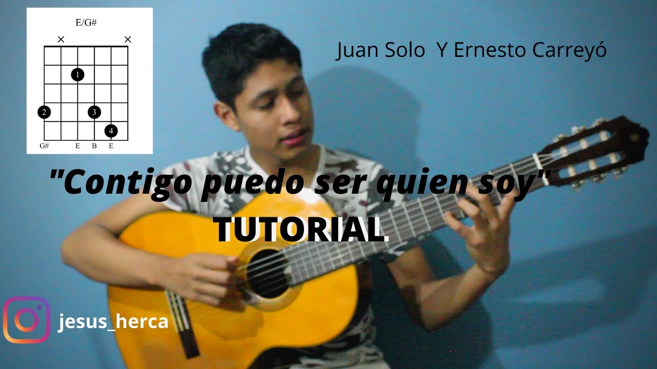 contigo puedo ser quien soy acordes