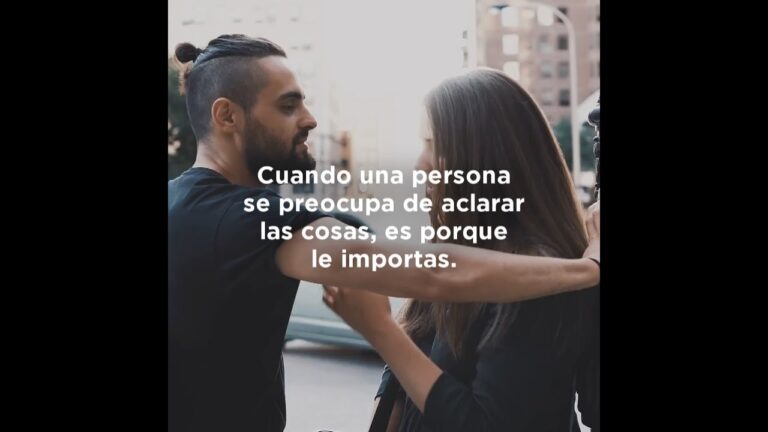 cuando alguien se preocupa por ti