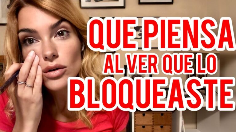 cuando una mujer bloquea a un hombre