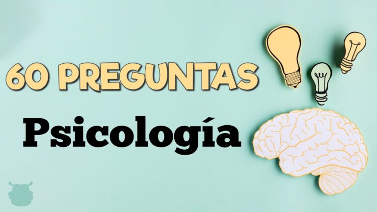 cuestionario de psicologia con respuestas