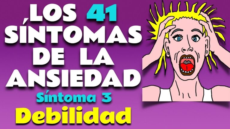 debilidad en las piernas por ansiedad