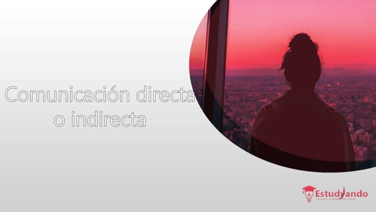 definicion de comunicacion directa e indirecta