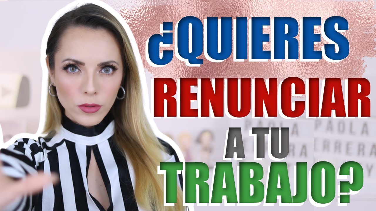 dejar un trabajo que no te hace feliz