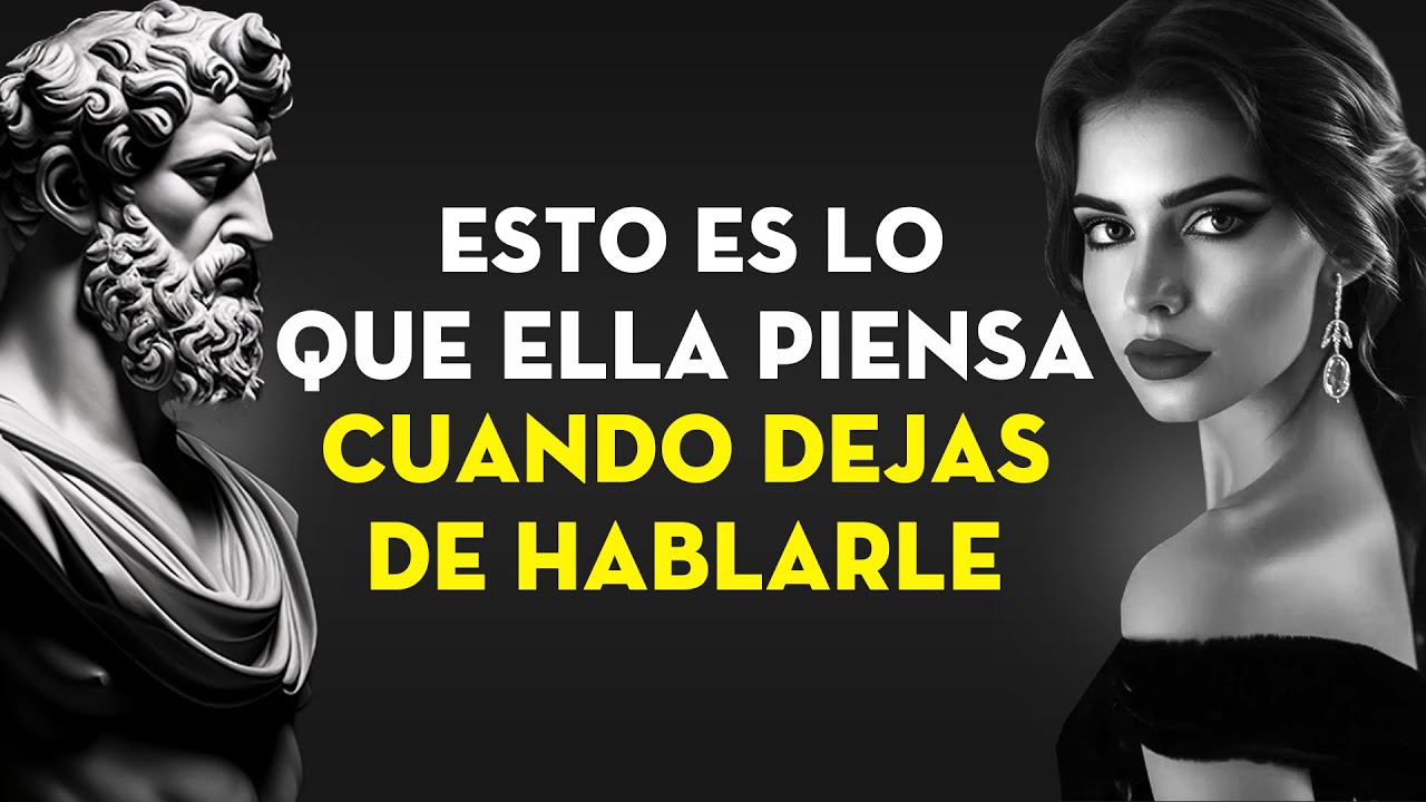 dejarle de hablar a una mujer