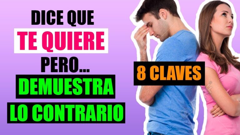 dice que no me ama pero demuestra lo contrario