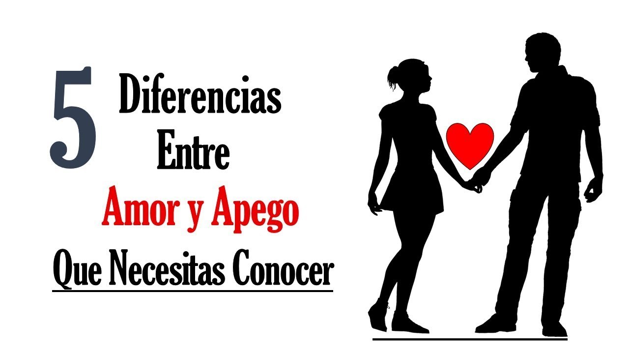 diferencia entre amor verdadero y apego