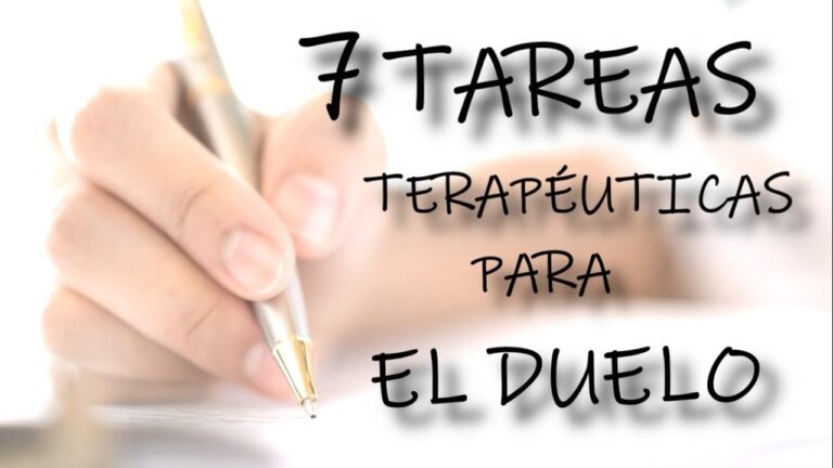 dinamicas para el manejo del duelo