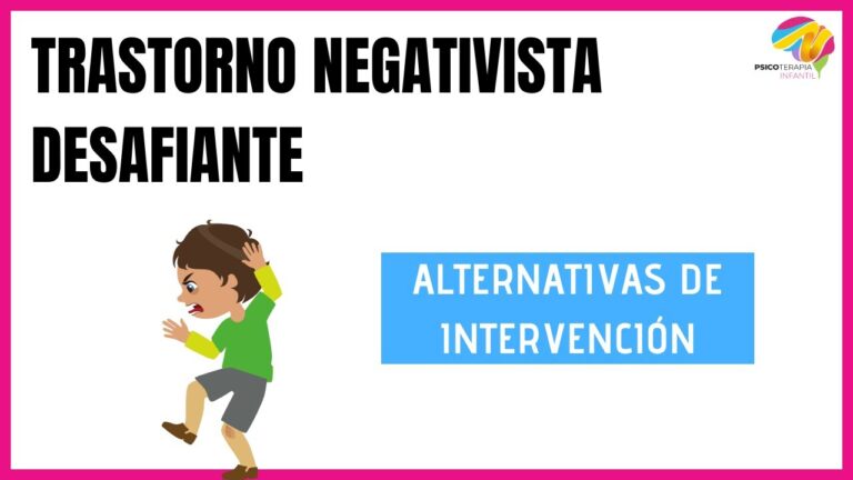 dinamicas para niños con trastorno negativista desafiante