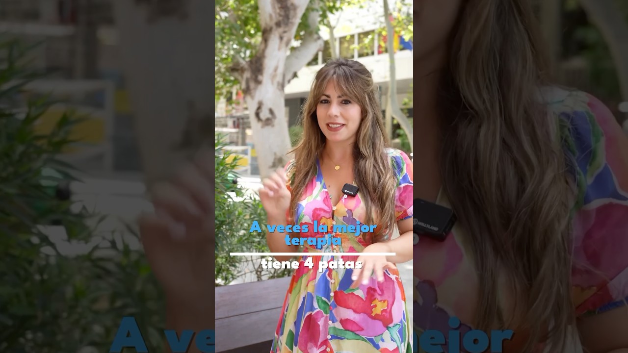 el mejor terapeuta tiene pelos y 4 patas