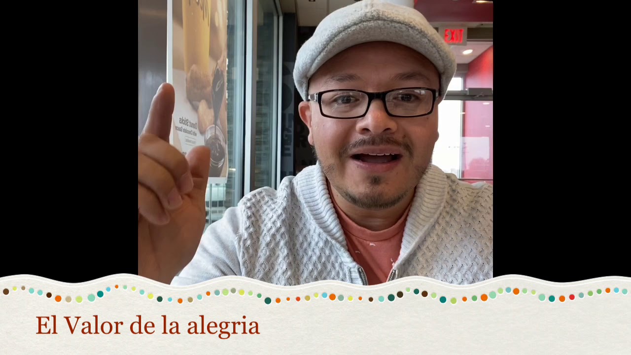 el valor de la alegria
