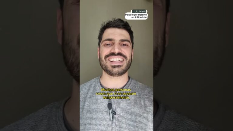 es bueno separarse por un tiempo en el matrimonio