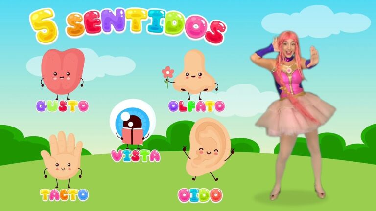 frases de los cinco sentidos para niños