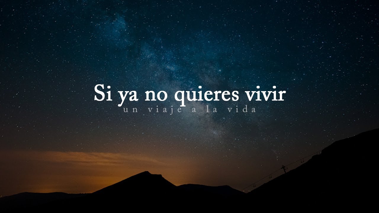 frases de sin ganas de vivir