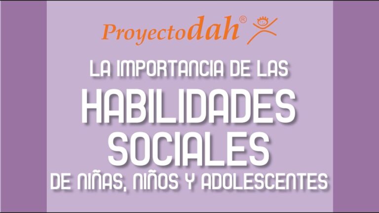 importancia de las habilidades sociales en niños