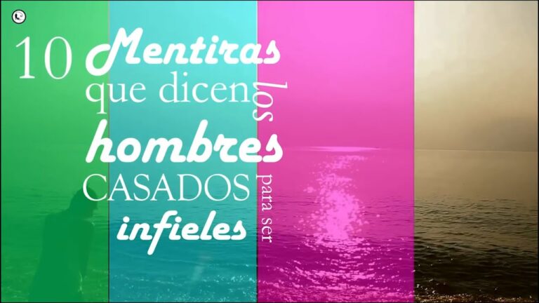 las 10 mentiras de los hombres casados