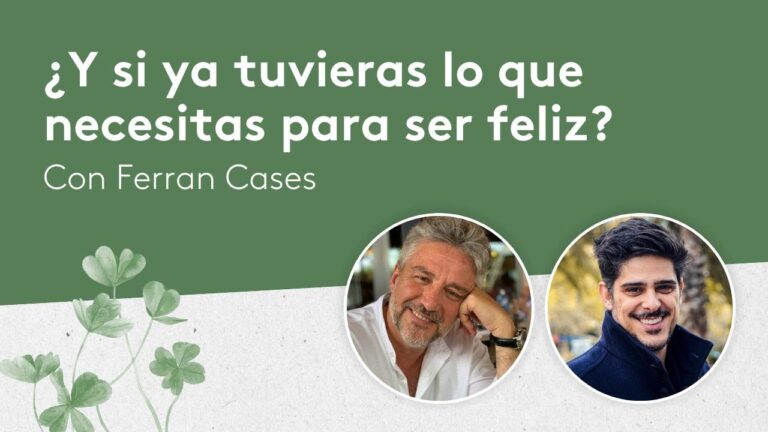 lo unico que necesito para ser feliz