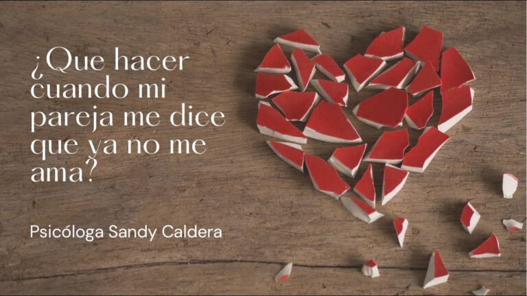 mi esposo dice que ya no me ama