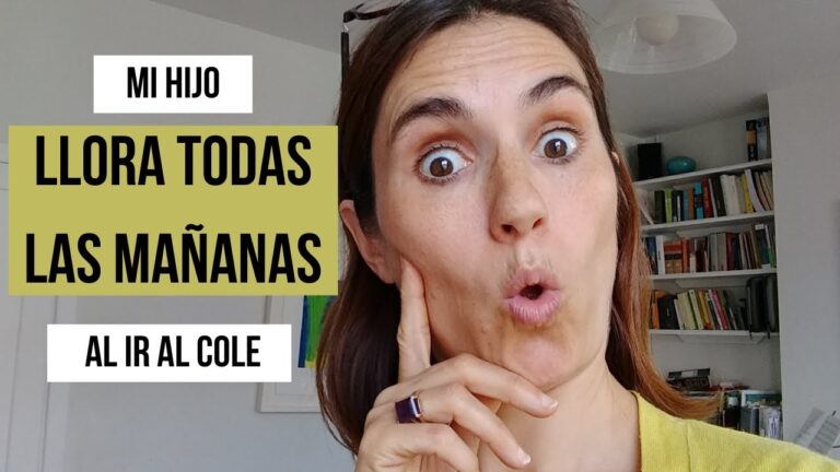 mi hija no quiere ir al cole