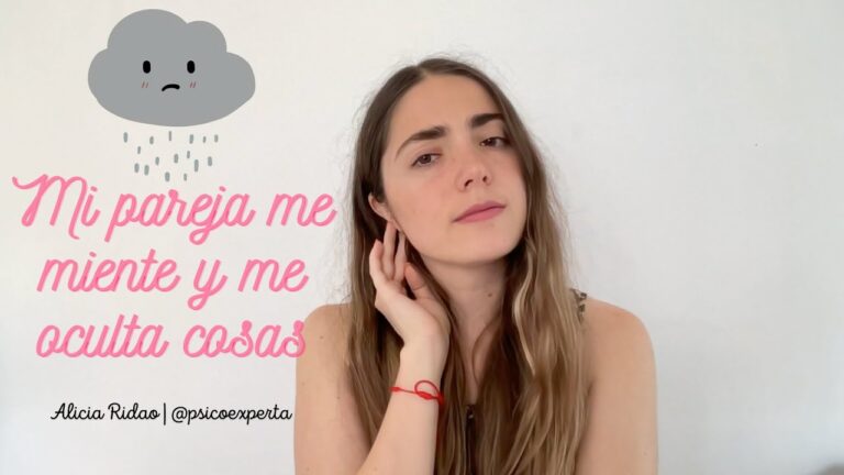 mi novio me miente y me oculta cosas