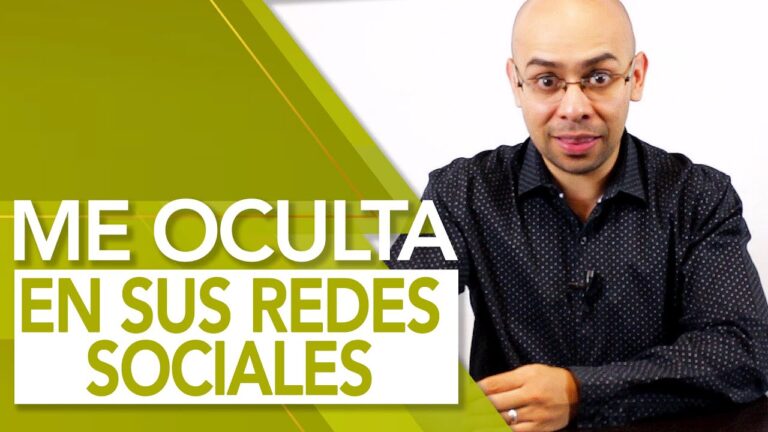 mi novio me oculta en las redes sociales