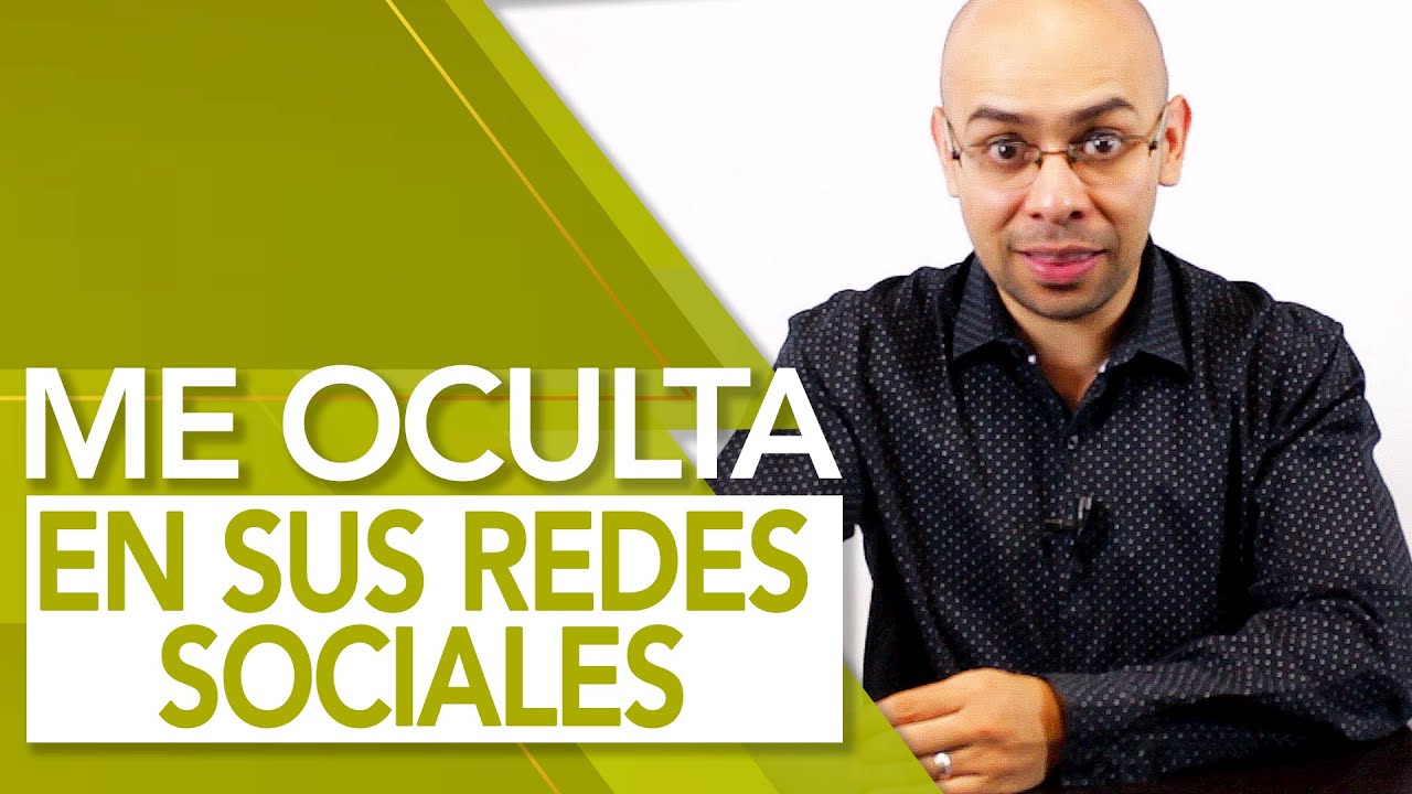 mi novio me oculta en las redes sociales