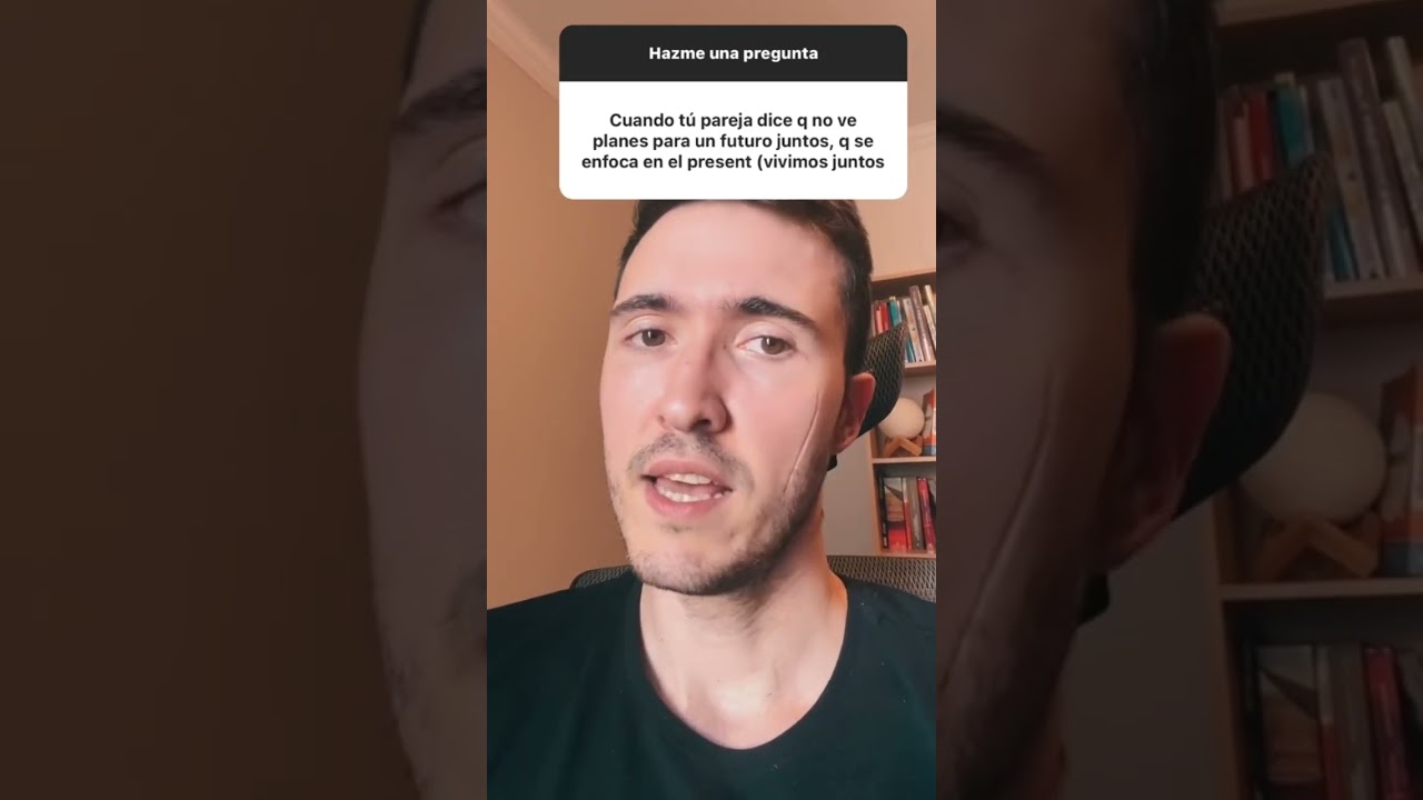 mi pareja no hace planes de futuro conmigo