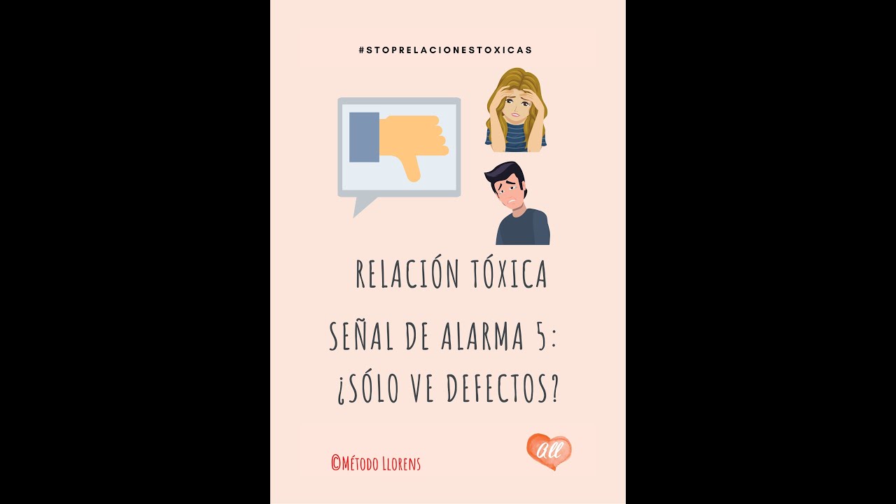 mi pareja solo ve mis defectos