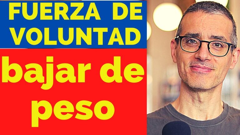 necesito fuerza de voluntad para adelgazar