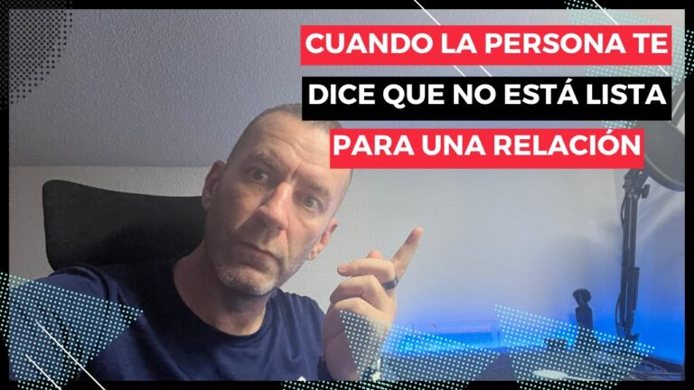 no estoy lista para una relacion