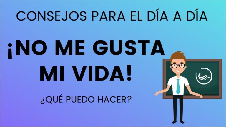 no me gusta mi vida que hago