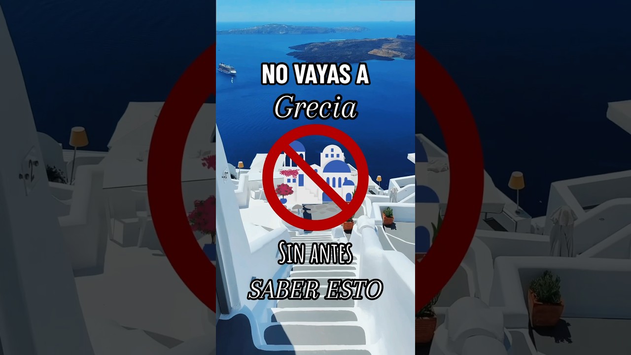 no necesito terapia necesito ir a grecia