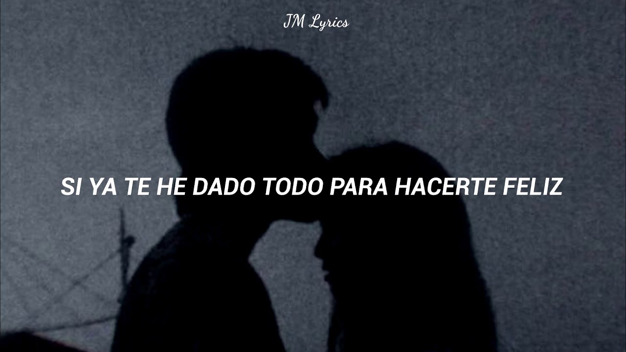 no puedo mas no se que cosa darte