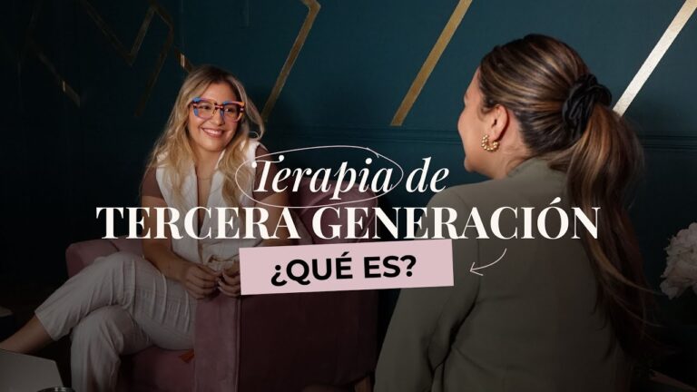 nuevas terapias psicológicas la tercera generación