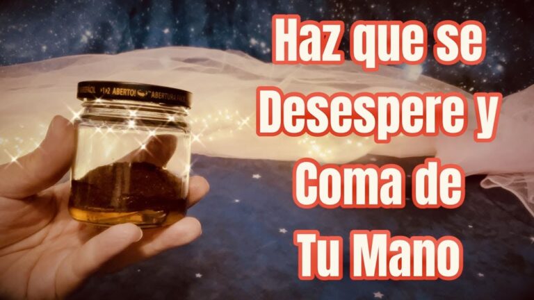 para que un hombre se desespere por mi