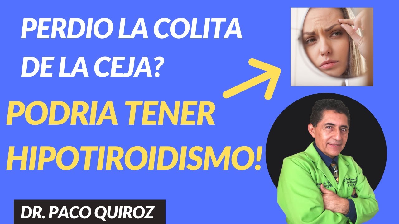 perdida de la cola de las cejas