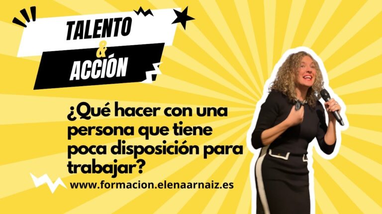 persona que tiene poca disposición para trabajar