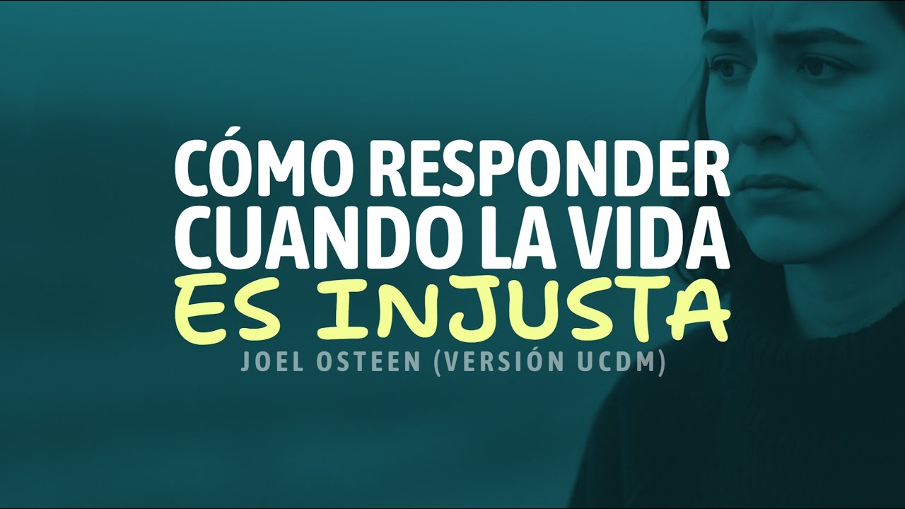 porque la vida es injusta con las personas buenas